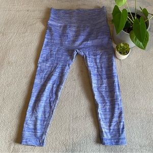 121 lavender coloured seamless leggings size small